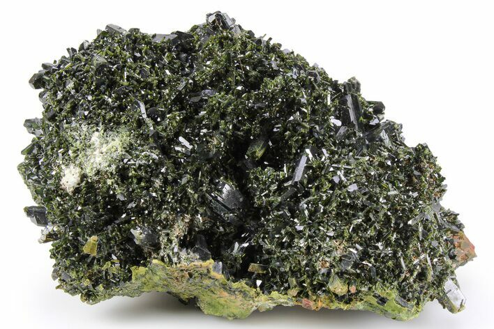 Lustrous, Epidote Crystals on Actinolite - Pakistan #257769